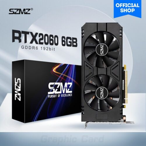 Szmz Rtx 2060 6Gb Graphics Card Gddr6 192Bit Nvidia Geforce Rtx2060 Video Cards