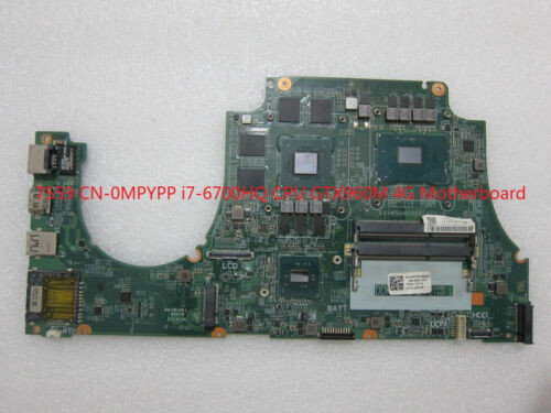 For Dell Inspiron 15 7559 With I7-6700Hq Gtx960M/4G Laptop Motherboard Cn-0Mpypp