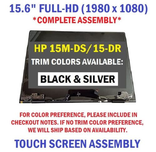 Hp Envy X360 15M-Dr 15T-Dr Lcd Display Touch Screen Full Assembly L53547-001