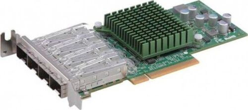 New Supermicro Aoc-Stg-I4S Intel Quad Port 10Gb 10Gbe Sfp+ Pcie Xl710-Am1 Half H