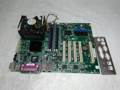 Supermicro P4Sce Atx Motherboard Pentium 4 3.00Ghz 2Gb Ddr Ram And I/O Shield