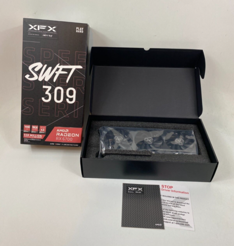 Xfx Speedster Swft 309 Amd Radeon Rx 6700 Graphics Card New Open Box
