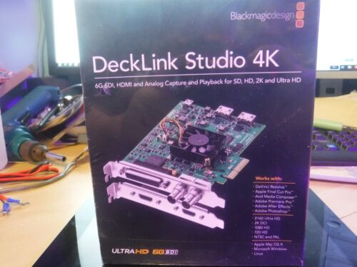 Blackmagic Design Decklink Studio 4K New In Box