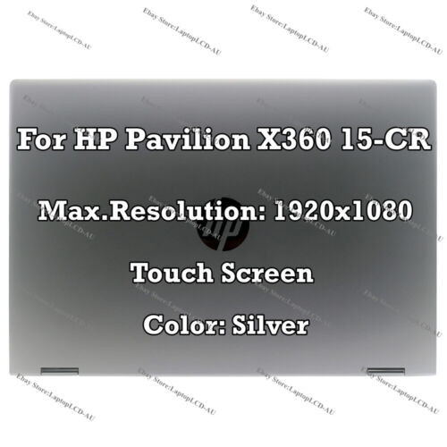 15.6" Hp Pavilion 15-Cr0056Wm Fhd Lcd Touch Screen Complete Assembly L22433-001