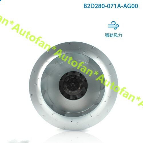 1Pcs B2D280-071A-Ag00 380V 0.6A 200W Three-Phase Centrifugal Fan