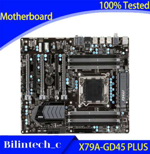 For Msi X79A-Gd45 Plus Motherboard Supports I7 3960X Es V2 Ddr3 64Gb Lga2011