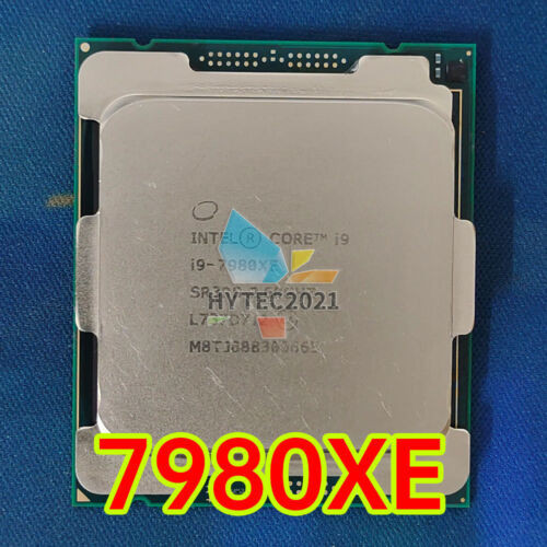 Intel Core I9-7980Xe Sr3Rs 2.6Ghz 18-Cores 24.75Mb Lga-2066 Cpu Processor