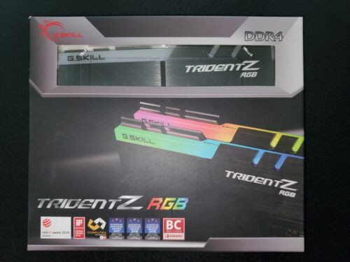 G.Skill Tridentz Rgb 32Gb (2X16Gb) 4266 Mhz (17-18-18-38) B-Die Ddr4 (Cl17)