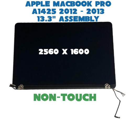 Geunine Apple Macbook Pro 13" Complete Display Assembly A1425 2012 661-7014