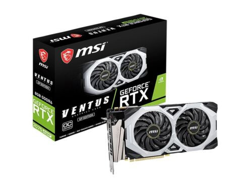 Msi Geforce Rtx 2070 Super 8Gb Gddr6 Pci Express 3.0 X16 Sli Support Video Card