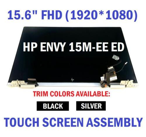 Hp Envy X360 15-Ed 15M-Ed Fhd Led Touch Screen Assembly Hinge Up L93180-001