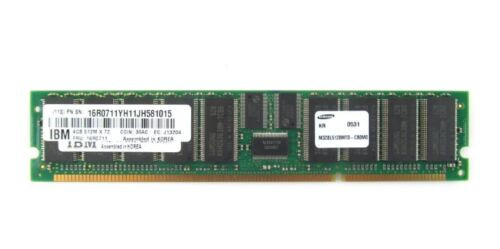 Ibm 16R0711 4096Mb Dimm For Fc 4450 Z7