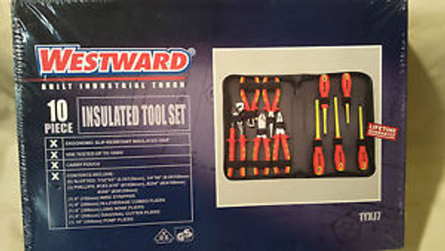 Westward 10 Piece Insulated Electrician Tool Set 1YXJ7 New in Box