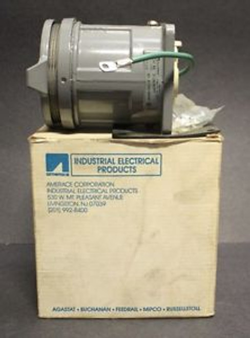 Russellstoll 3124/Rcpt Pin&Sleeve Receptacle 60-Amp 480V 60A - New