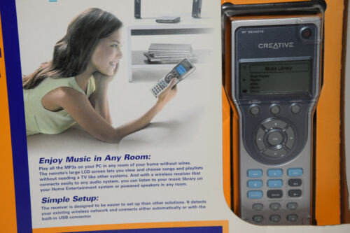 Creative Sound Blaster Wireless Music Player W Rf Remote Pd0390 Collectible Neww