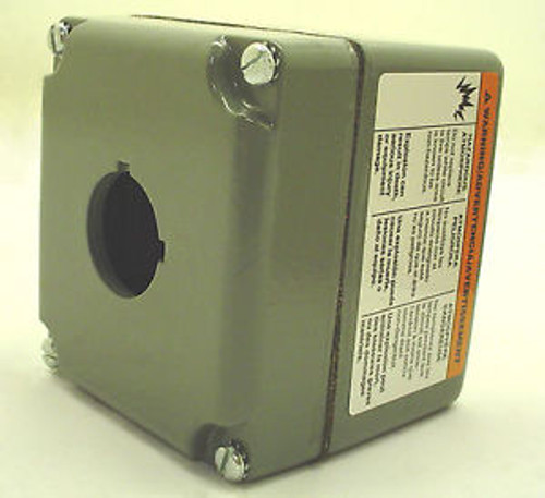 SQUARE D PUSH BUTTON ENCLOSURE 9001KY1 DIE CAST ZINC