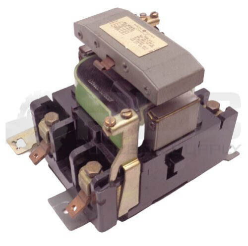 Ge Cr105M000Aab Contactor 110/220/440-550V, 7.5/15/25Hp, Nema Size 3, 1Ph