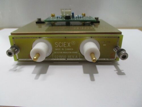 Sciex Rf Detector Heater Spectrometer 021943 Rev: A 020352C 021950 Rev A