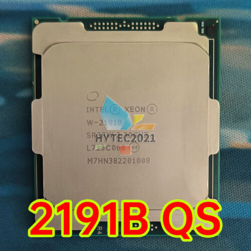 Intel Xeon W-2191B Qs Qnh8 2.3 Ghz 18 Core Lga 2066 Cpu Processor