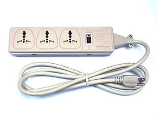 10Pc Portable Universal Extension Wes4.3 3 Receptacle 13A 220V Rohs Wonpro