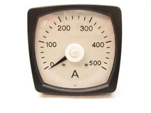 NEW GEC ALSTHOM VSELC 0-10V-DC 0-500A AMP METER D455903