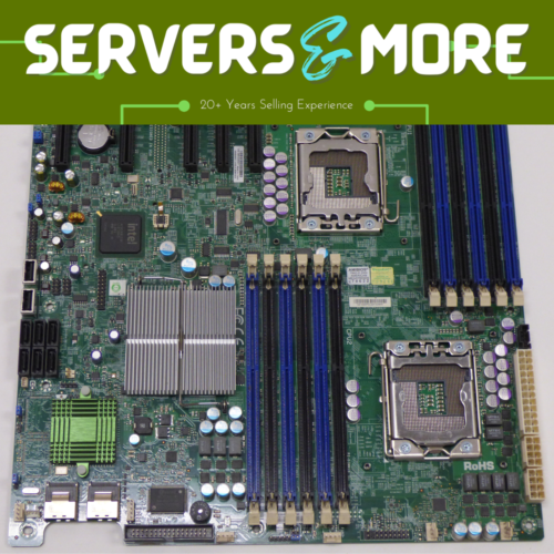 Supermicro X8Dt6-F-Em09B Server Board | Intel Xeon E5620 | 192Gb Ddr3 Ecc