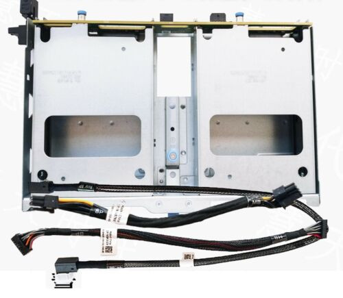 New Dell R740Xd 3.5"X2 Rear Back Panel Sata Hdd Expansion Board Kit W/Cable