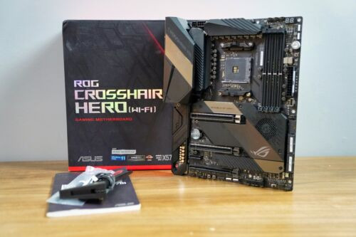 Asus Rog Crosshair Viii Hero (Wi-Fi) Am4 Amd X570 Atx Motherboard