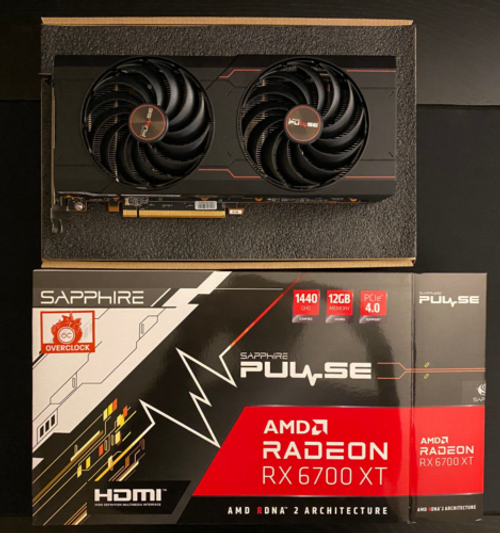 Sapphire Pulse Amd Radeon Rx 6700 Xt Oc Gaming Gpu - 11306-05-20G