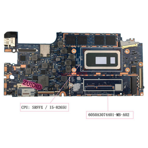 For Hp Elite Dragonfly Hsn-I32C 6050A3074401-Mb-A02 Laptop Motherboard I5-8265U