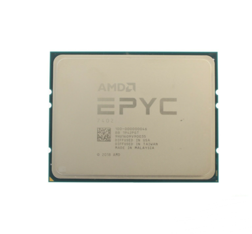 Amd Epyc 7402 Unlock 24C 2.8Ghz 3.35Ghz 128Mb Socket Sp3 2P 180W