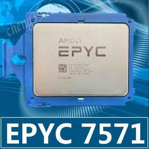 Amd Epyc 7571 Server Ps 7571 Bdvihaf 32 Cores 64 Ths 2.1Ghz Sp Cpu Processor