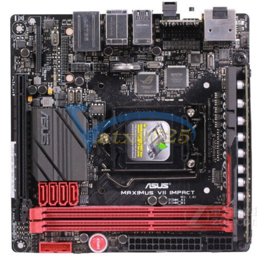 1Pcs Asus Stcom Z87 Maximus Vii Impact Socket Motherboard