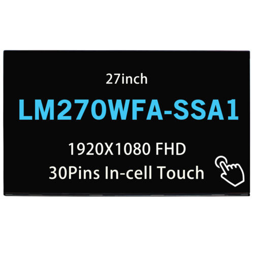 Hp 27-D 27-D1355Xt 27" Lcd Screen All-In-One In-Cell Touch Screen Lm270Wfa Ssa1.