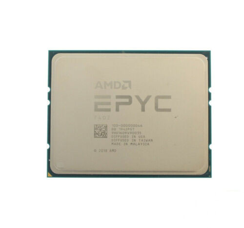 Amd Epyc 7402 Cpu Unlocked Processor 24 Cores 48 Ths 2.8Ghz Up To 3.35Ghz