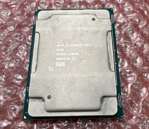 Intel Xeon Gold 6230 2.10Ghz 27.5Mb Lga3647 20-Core Cpu Processor Srf8W