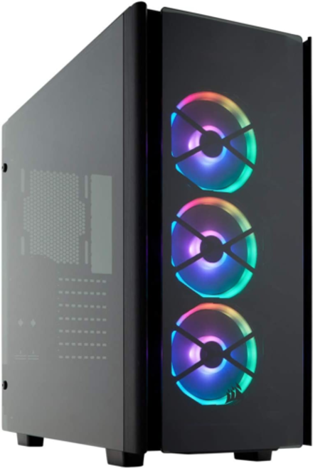 Obsidian Series 500D Rgb Se Premium Mid-Tower Case, 3 Rgb Fans, Smoked Tempered