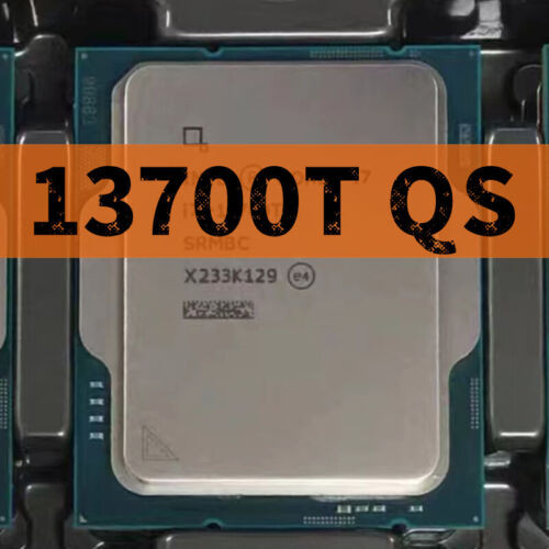Intel Core I7-13700T Qs 16Cores 8P+8E(1.4Ghz+1.0Ghz) 30Mb Lga1700 Cpu Processor