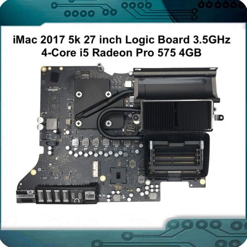 Imac 2017 5K 27 Inch Logic Board 3.5Ghz 4-Core I5 Radeon Pro 575 4Gb