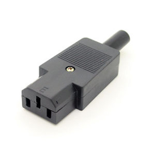 100Xpcs Iec 320 C13 3Pin Iec 320 C13 Female Connector, C13 Plug, Iec 3Pin Socket