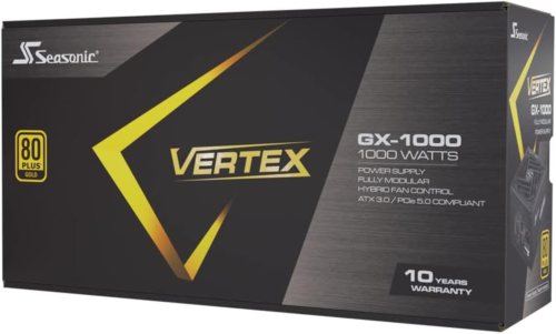 Electronics Vertex Gx-1000 1000W 80 Plus Gold Atx Fully Modular Power Supply