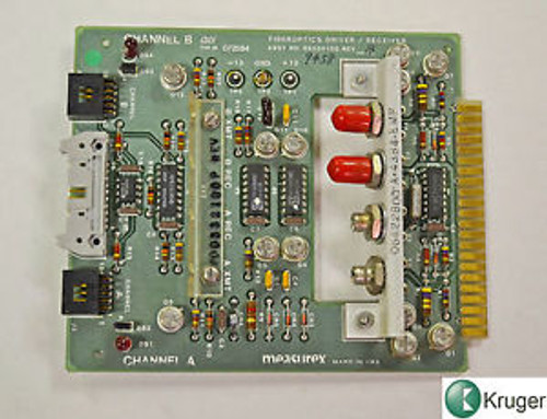 Measurex  FIBEROPTICS DRIVER/RECEIVER assy : 05330100 part no : 04330100