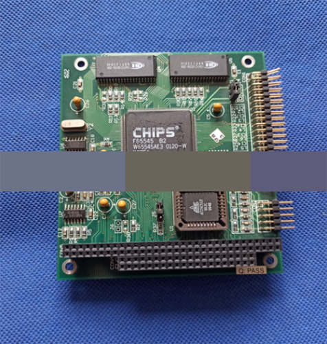 1Pc Used   Pc104 Graphics Card Chips F65545 B2 E0084303