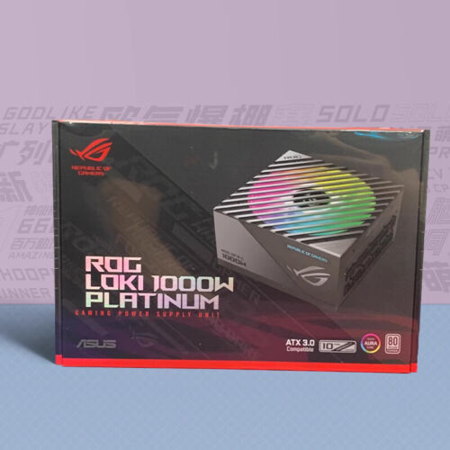 Asus Rog Loki Sfx-L 1000W Support Aura Sync Pcie Gen 5.0 And Atx3.0 Power Supply