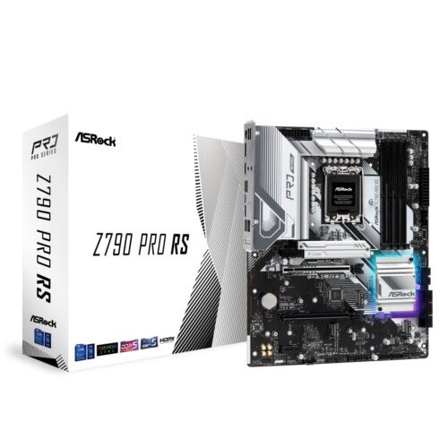 Asrock Motherboard Z790 Pro Rs Intel 12/13Th Gen Cpu (Lga1700) Ddr5 Atx