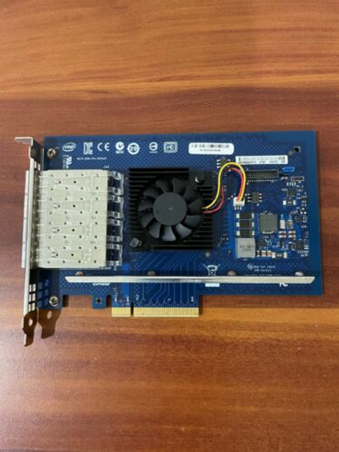 0Ddjky Dell Converged (X710Da4Fh) Plug-In Card Network Adapter W/ 4 Intel Sfp