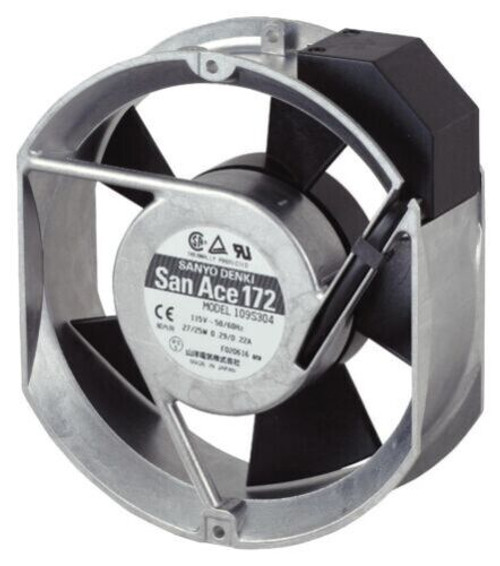 Ac Axial Fan, 226.1Cu.Ft/Min, 172Mm, Ac Axial Fans 109S303