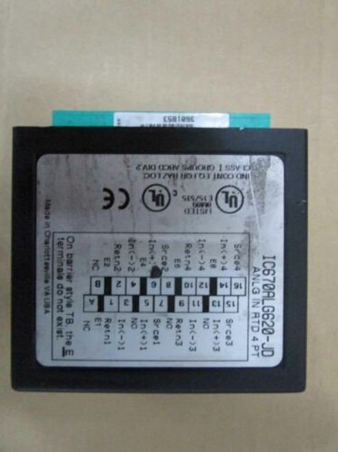 1Pc For 100% Tested  Ic670Alg620-Jd