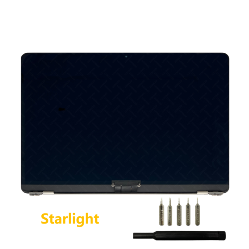 New 13 Lcd Screen Full Assembly For Macbook Air A2681 M2 2022 Emc4074 Starlight