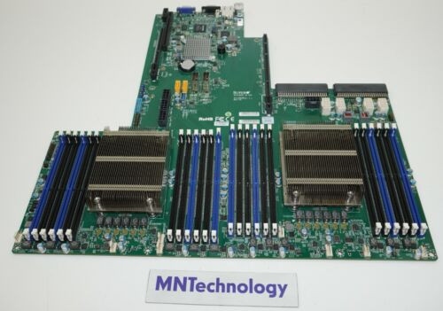 Supermicro | X10Dru-I+Rev:1.01 | 2X Xeon E5-2650 V4 Motherboard - No I/0 Shield